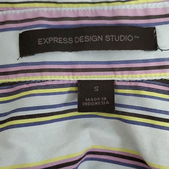 Express striped button-down - Picture 4 of 6